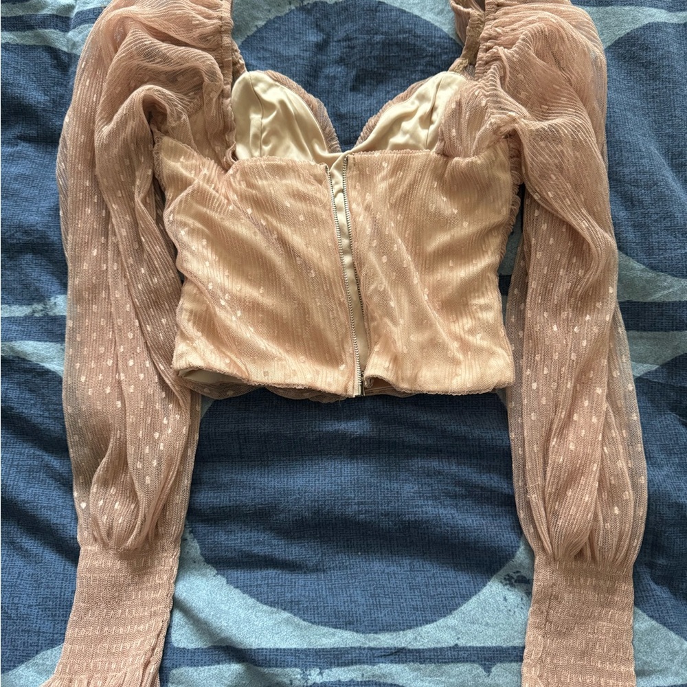 Crop blouse